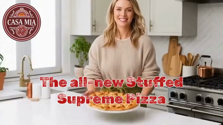 Anuncio de pizza fresca