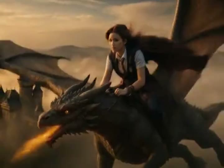 Vuelo sobre un dragón